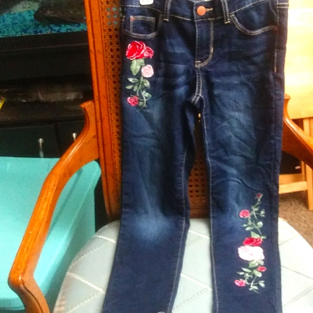 Little girls jeans size 8 (Used)